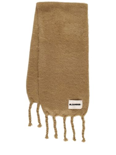 Strickschal Aus Mohairmischung - JIL SANDER - Modalova