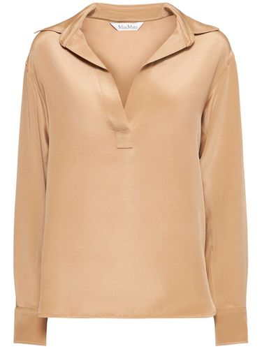 Hemd Aus Seiden-crepe De Chine „zanzero“ - MAX MARA - Modalova