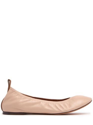 Mm Hohe Ballerinas Aus Leder - LANVIN - Modalova