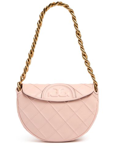 Bolso Fleming Crescent De Piel - TORY BURCH - Modalova