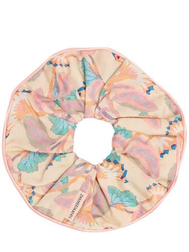 Printed Silk Scrunchie - ZIMMERMANN - Modalova