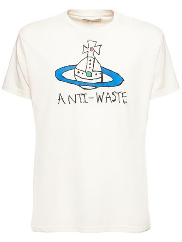 Camiseta De Algodón Estampado - VIVIENNE WESTWOOD - Modalova