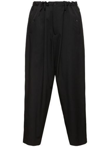 Weite Wollhose - YOHJI YAMAMOTO - Modalova