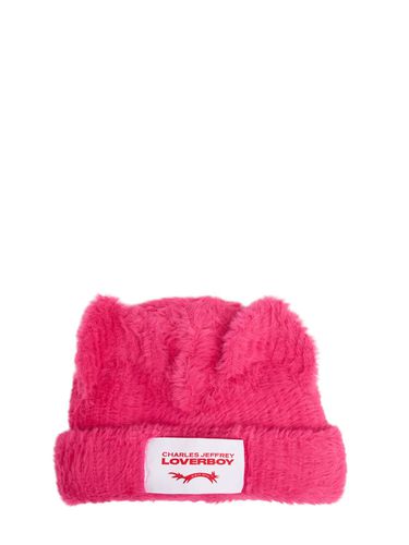 Fluffy Chunky Ears Beanie - CHARLES JEFFREY LOVERBOY - Modalova