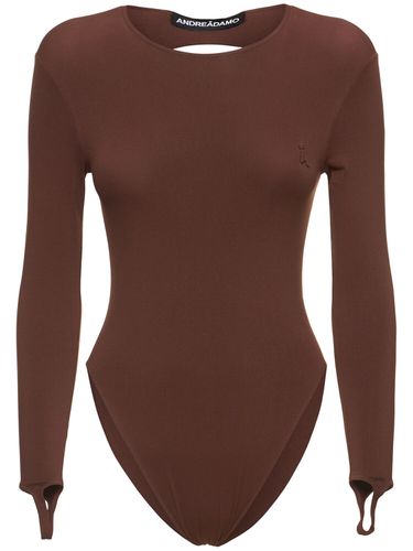 Sculpting Jersey Bodysuit - ANDREADAMO - Modalova