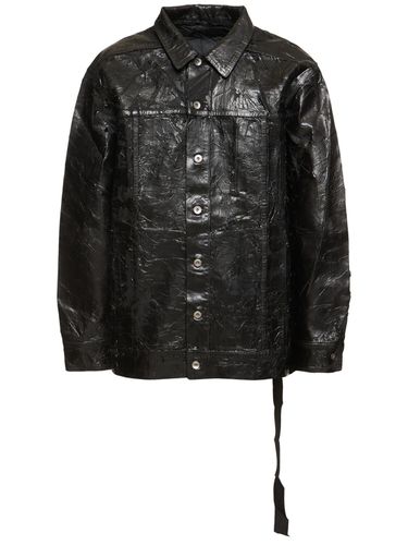 Chaqueta De Denim - RICK OWENS DRKSHDW - Modalova