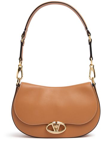 Saddle Logo Leather Shoulder Bag - VALENTINO GARAVANI - Modalova