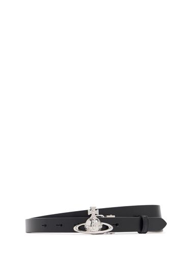 Cm Orb Small Line Buckle Belt - VIVIENNE WESTWOOD - Modalova