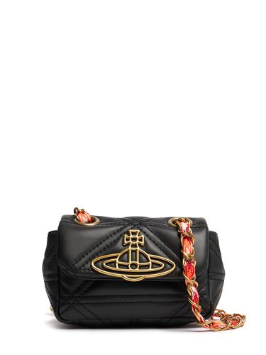 Vinnie Chain Silky Leather Bag - VIVIENNE WESTWOOD - Modalova