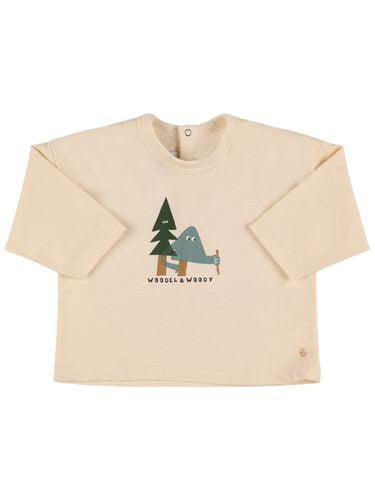 Camiseta De Algodón Estampada - PETIT BATEAU - Modalova