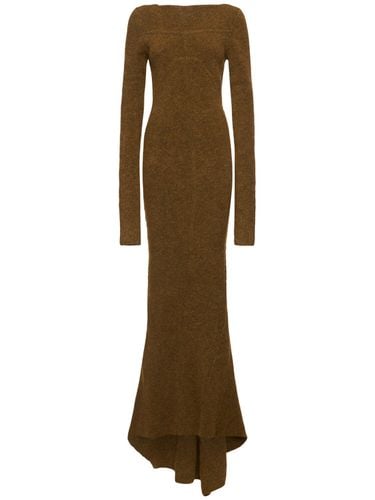 Luna Rib Knit Open Back Dress - RICK OWENS - Modalova