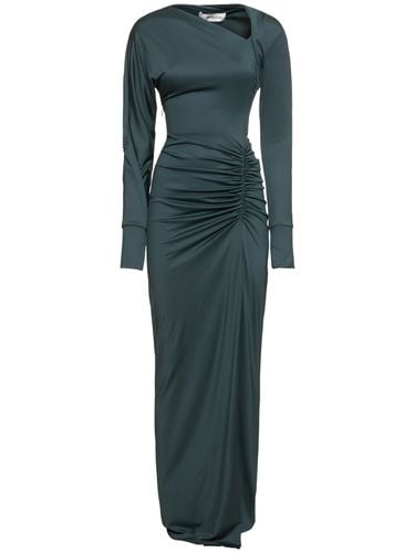 Jersey-kleid Mit Schlitz-ausschnitt - VICTORIA BECKHAM - Modalova