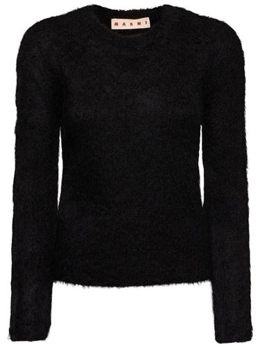 Maglia In Misto Mohair - MARNI - Modalova