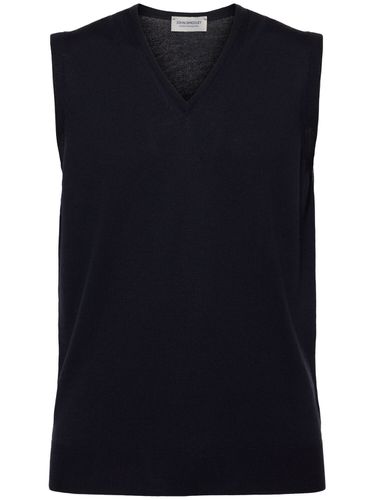 Hadfield Extrafine Wool Knit Vest - JOHN SMEDLEY - Modalova