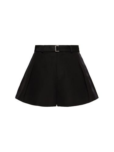 Shorts De Algodón Y Seda - SACAI - Modalova