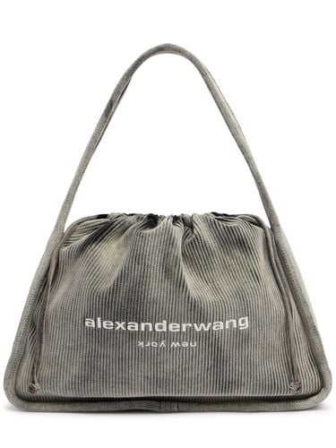 Große Schultertasche Aus Leder „ryan“ - ALEXANDER WANG - Modalova