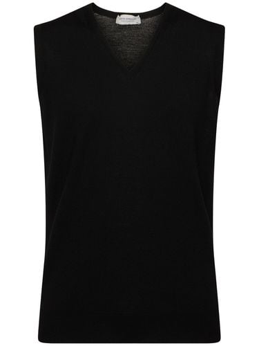 Hadfield Extrafine Wool Knit Vest - JOHN SMEDLEY - Modalova