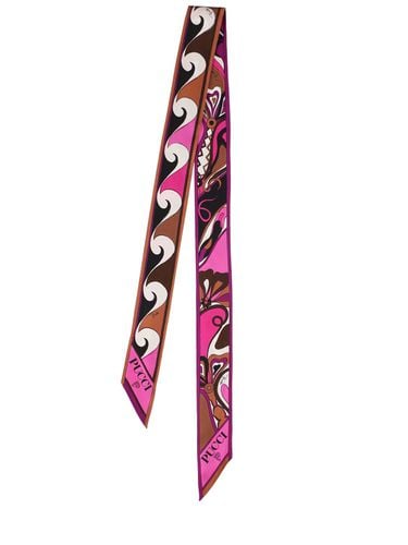 Silk Twill Bandeau Scarf - PUCCI - Modalova