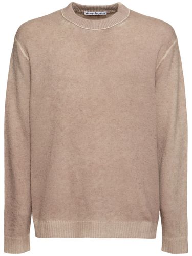 Strickpullover Aus Wollgemisch „karpo“ - ACNE STUDIOS - Modalova