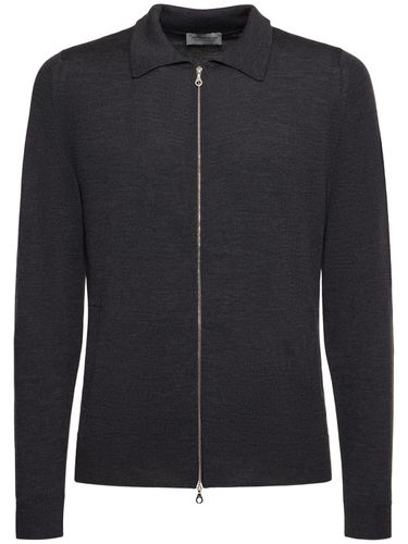 Alston Extrafine Wool Zip Sweater - JOHN SMEDLEY - Modalova