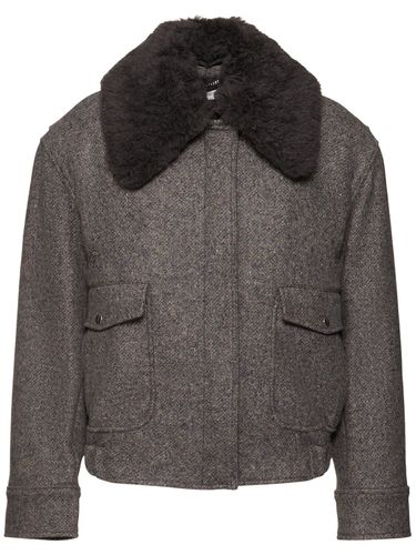 Chaqueta De Lana Con Cremallera - STELLA MCCARTNEY - Modalova