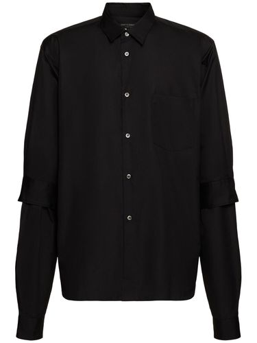 Multi-layer Cotton Shirt - COMME DES GARÇONS HOMME PLUS - Modalova