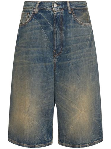 Bermudashorts Aus Baumwolldenim „judda“ - ACNE STUDIOS - Modalova