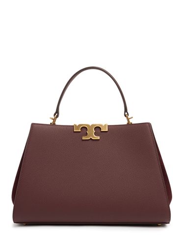 Bolso Eleanor Pebbled Satchel De Piel - TORY BURCH - Modalova