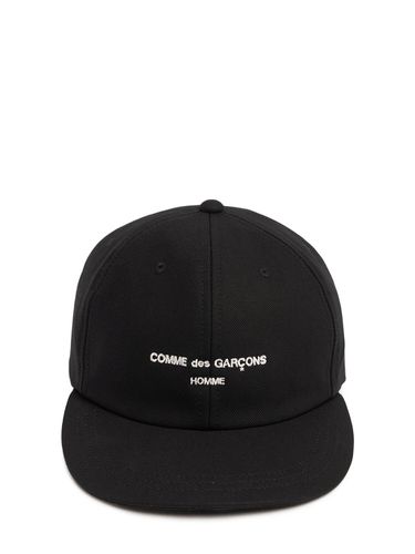 Cappello Con Logo Cdg Homme - COMME DES GARÇONS HOMME - Modalova