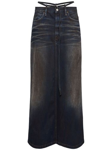 Falda Larga De Denim - ACNE STUDIOS - Modalova