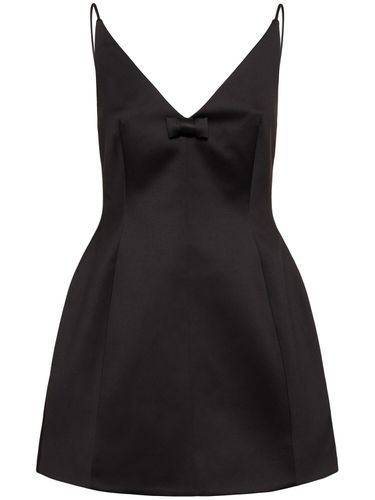 Satin Bow Mini Dress - MARC JACOBS - Modalova