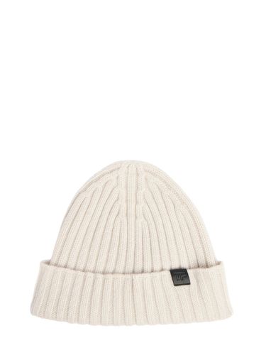 Cappello Beanie In Cashmere A Costine - TOM FORD - Modalova