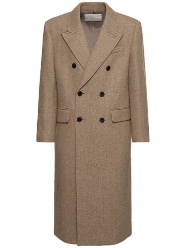 Unisex Double-breast Tailored Wool Coat - DUNST - Modalova