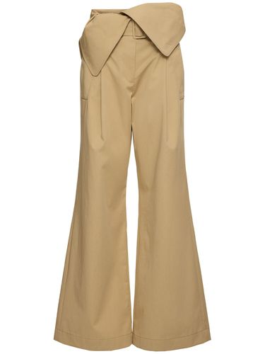 Pantalones Acampanados De Sarga - JW ANDERSON - Modalova