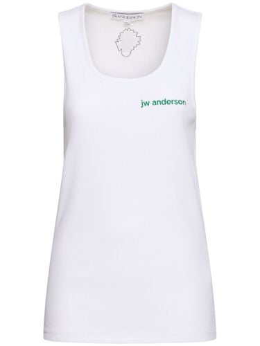 Tank Top Con Logo - JW ANDERSON - Modalova