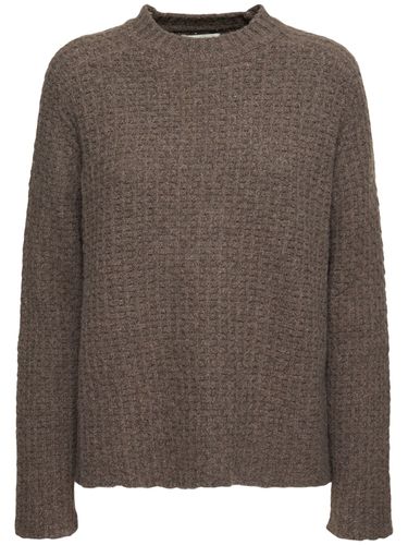 Isabela Wool Blend Crewneck Sweater - LOULOU STUDIO - Modalova