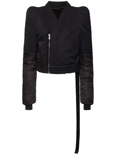 Chaqueta Bomber De Techno - RICK OWENS DRKSHDW - Modalova