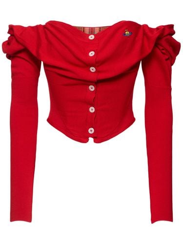 Bea Corset Knit Cardigan - VIVIENNE WESTWOOD - Modalova