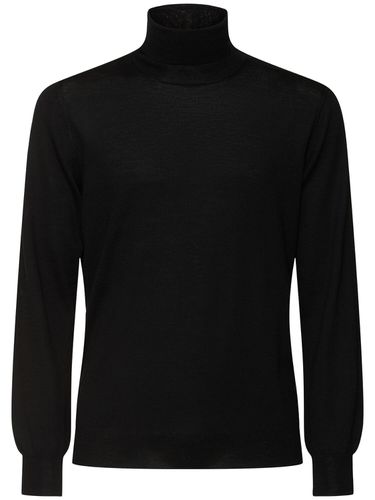 Rollkragenpullover Aus Wolle - LARDINI - Modalova