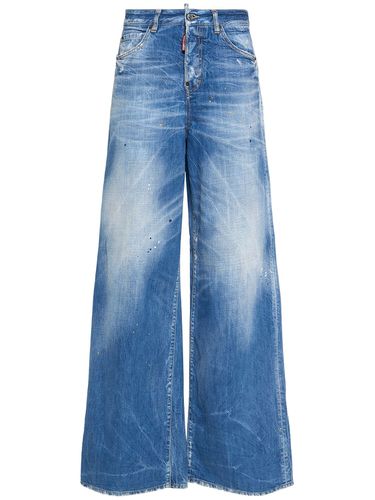 Jeans Vita Bassa Traveller In Denim - DSQUARED2 - Modalova