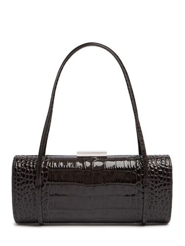 Natalie Barrel Croc Embossed Leather Bag - MICHAEL KORS COLLECTION - Modalova