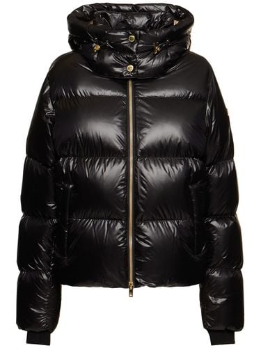 Moonstone Gold Patent Down Jacket - MOOSE KNUCKLES - Modalova