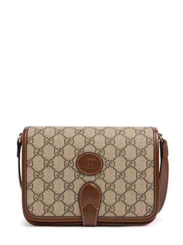 Bolso De Hombro Gg Supreme De Lona - GUCCI - Modalova