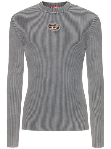 Top Girocollo K-darin-r In Maglia - DIESEL - Modalova