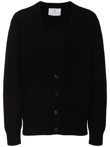 English Rib Wool Cardigan - SEVEN GAUGE - Modalova