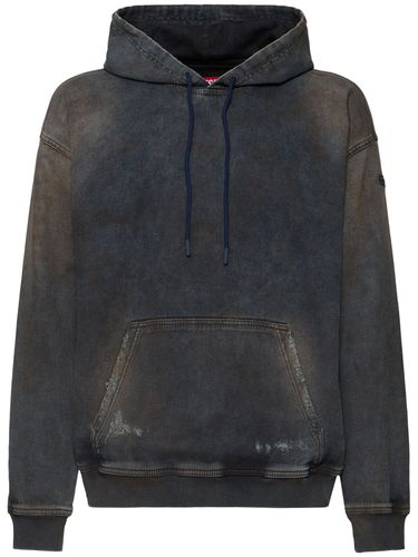 Hoodie Aus Fleece Mit Rissen - DIESEL - Modalova