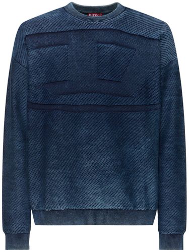 K-klevery Logo Knit Crewneck Sweater - DIESEL - Modalova