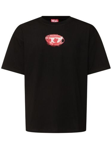 T-shirt Mit Logodruck - DIESEL - Modalova