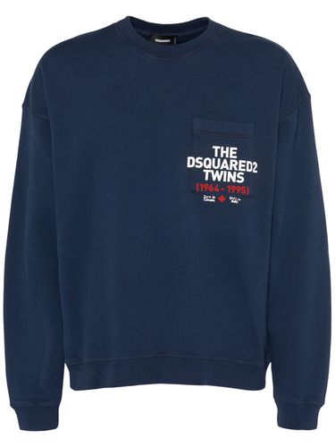 Felpa Girocollo Relaxed Fit - DSQUARED2 - Modalova