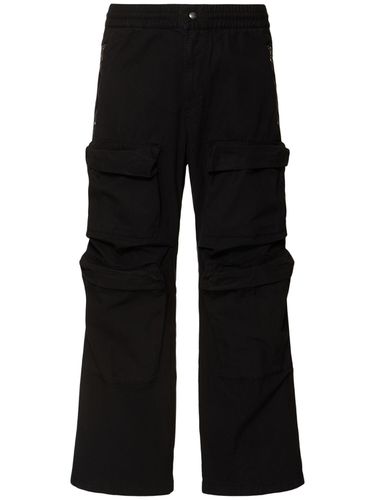 Pantalones Cargo De Sarga De Algodón - DIESEL - Modalova